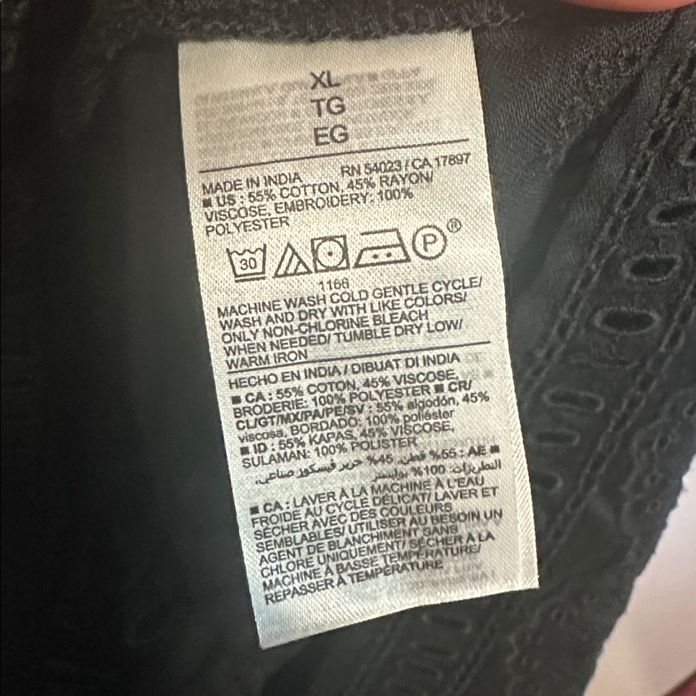 Old Navy Black Boho Dress - Picture 11 of 11